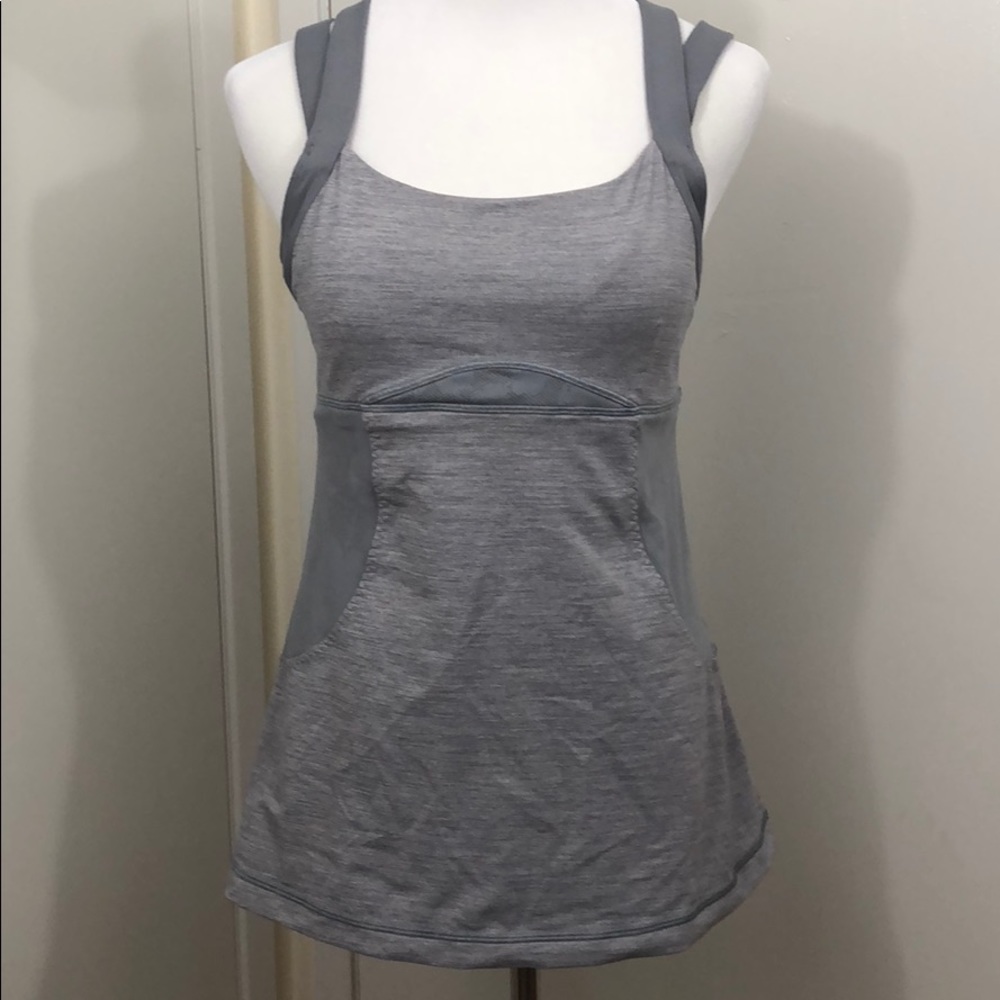 Lululemon running tank with thick straps